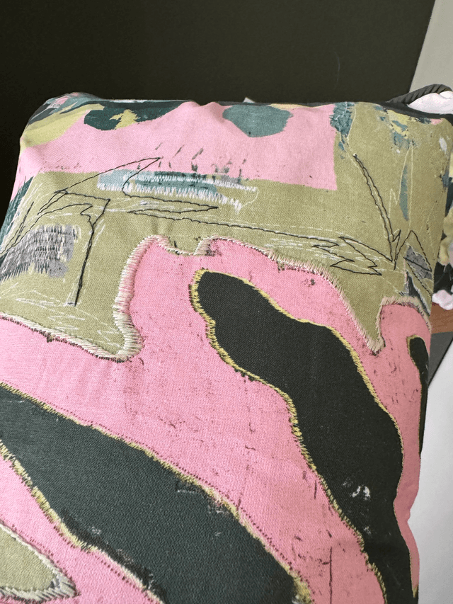 'Botanical Blush' Cushion