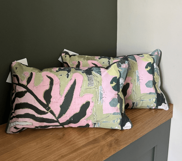 'Botanical Blush' Cushion