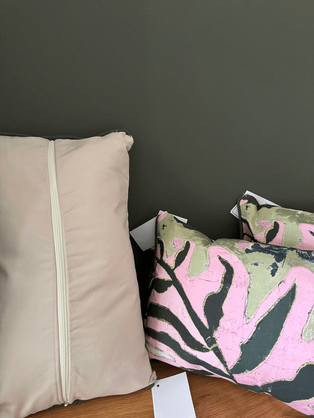 'Botanical Blush' Cushion