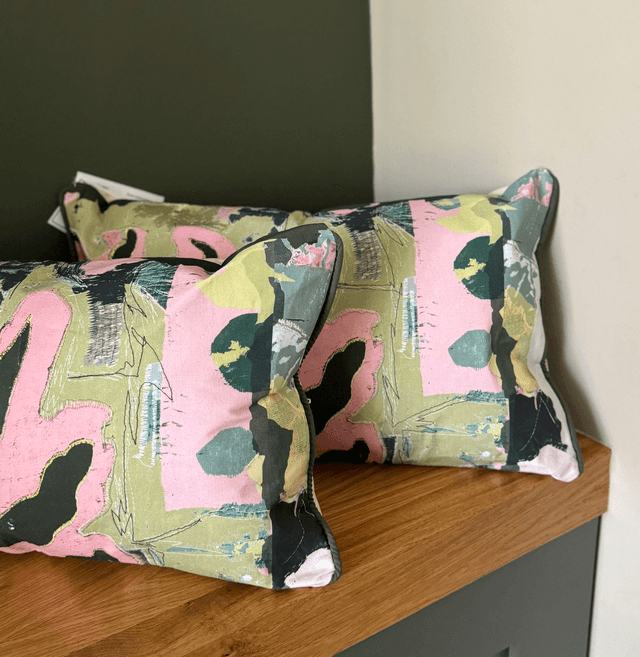 'Botanical Blush' Cushion